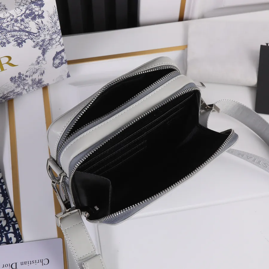 Di0R Oblique 2024 Double Zip Camera Bag