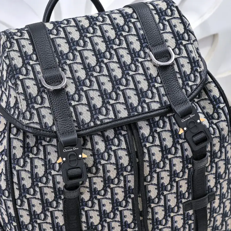 Hit The Road Flip Cover Backpack with Oblique Print