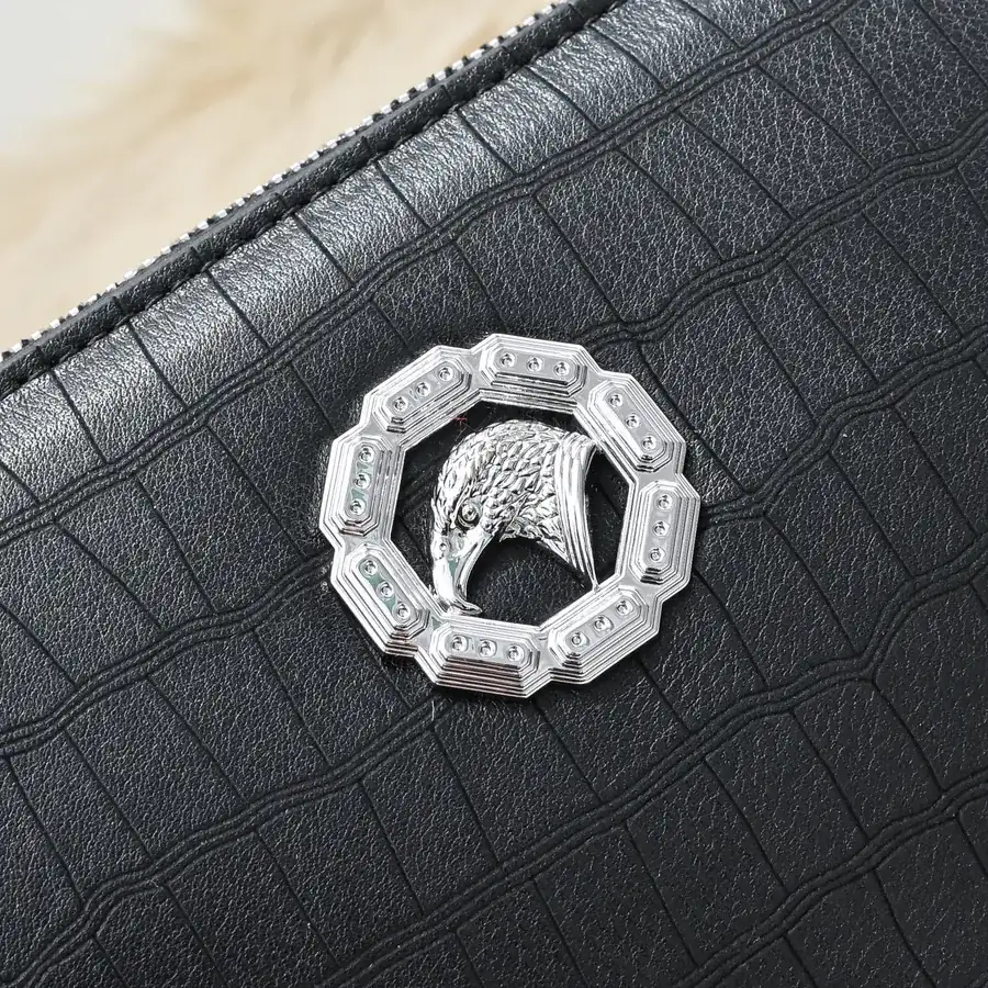 Stefano Ricci Men's Latest Handbag Premium Calfskin, Elegant Hardware