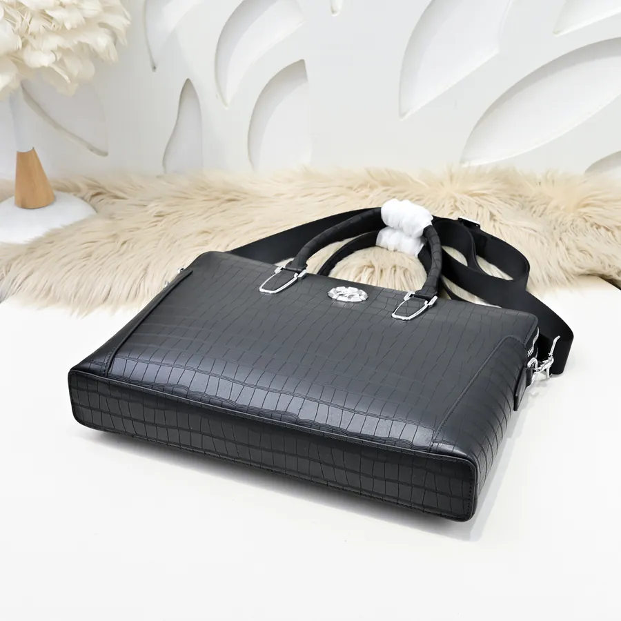Stefano Ricci Men's Latest Briefcase with Dual Strap