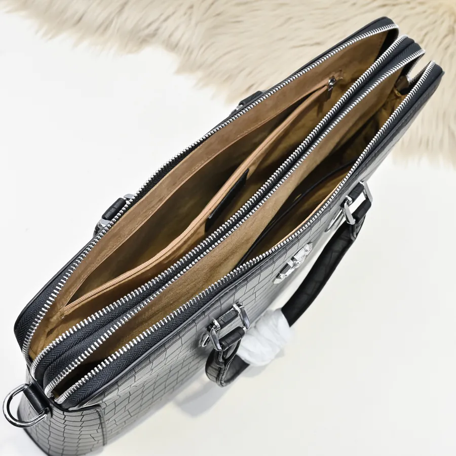 Stefano Ricci Men's Latest Briefcase with Dual Strap