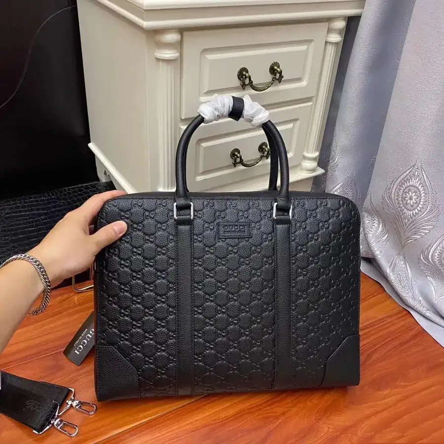 Gucci Bucket Bag Premium Leather, Exclusive Real Photo