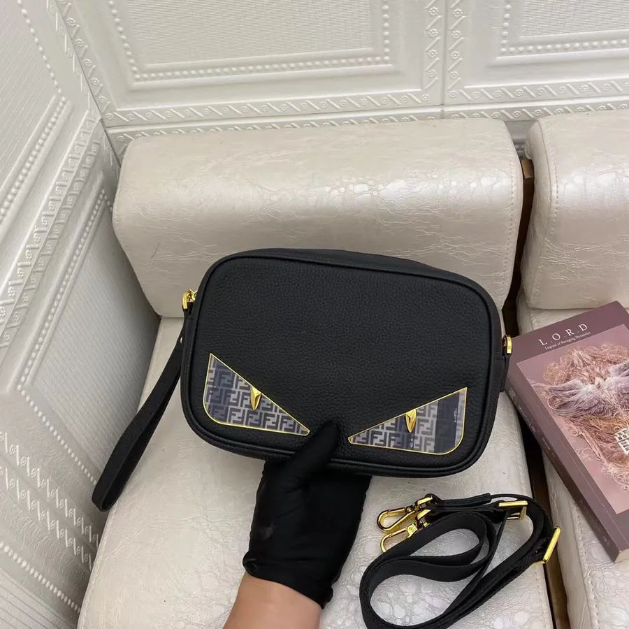 Fendi New Mini Crossbody Bag with Logo Strap