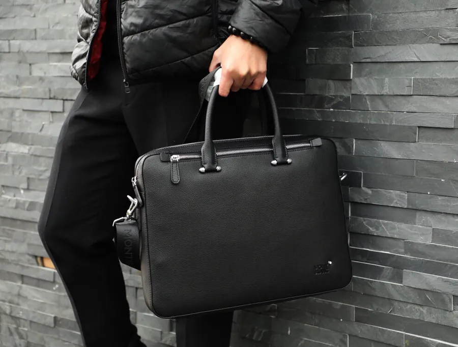 Original Leather M&M Handbag, Unique Style