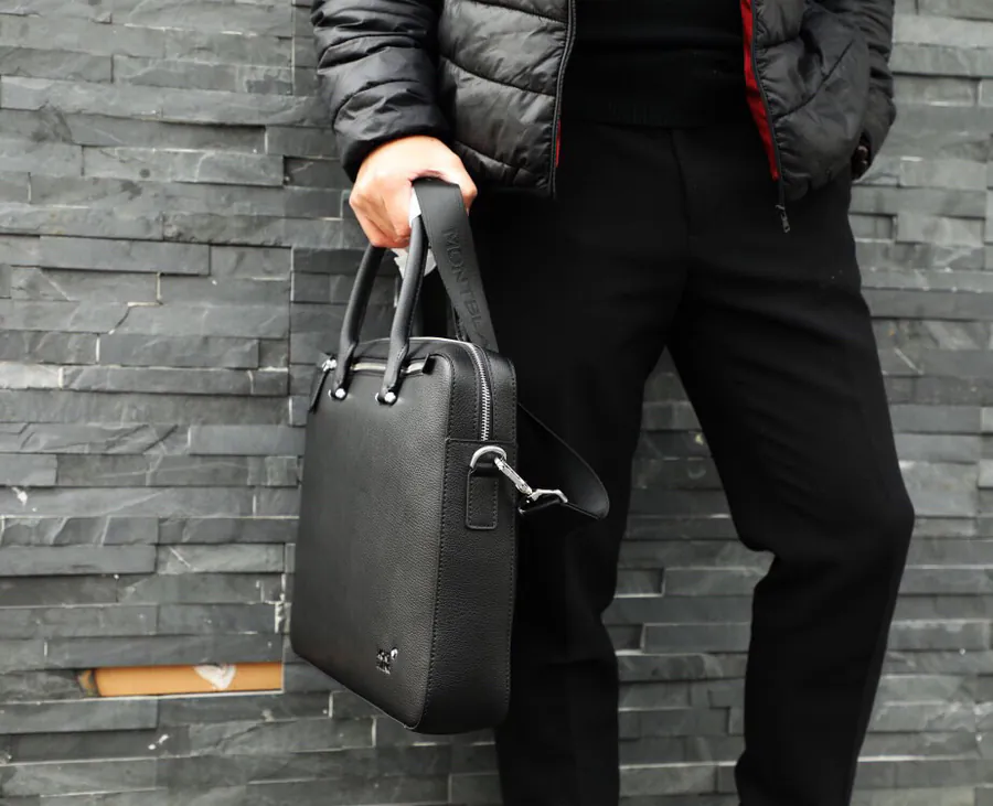 Original Leather M&M Handbag, Unique Style