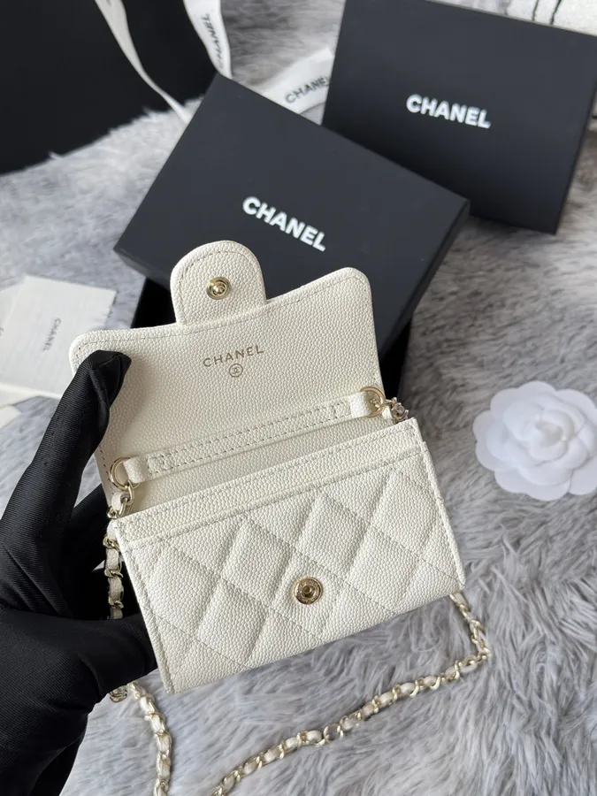Chane New Fish子酱 Ball Calfskin Waist Bag
