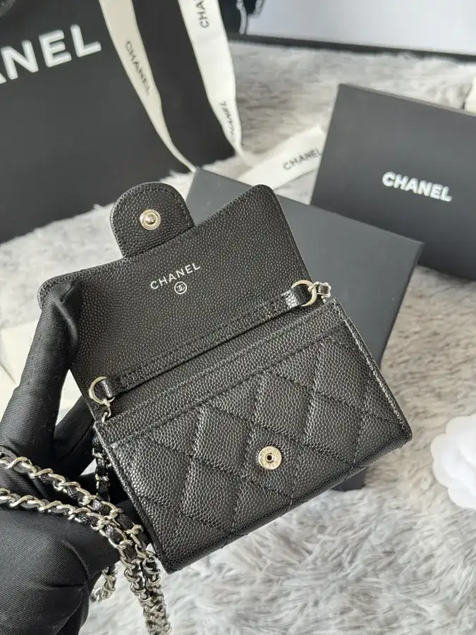 Chane New Fish Skin Calfskin Waist Bag