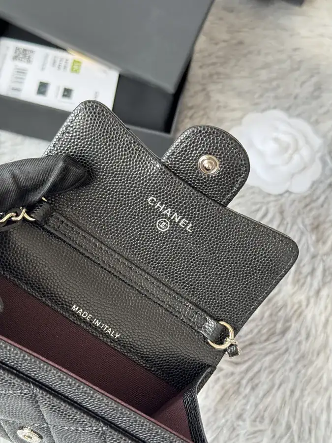 Chane New Fish Skin Calfskin Waist Bag