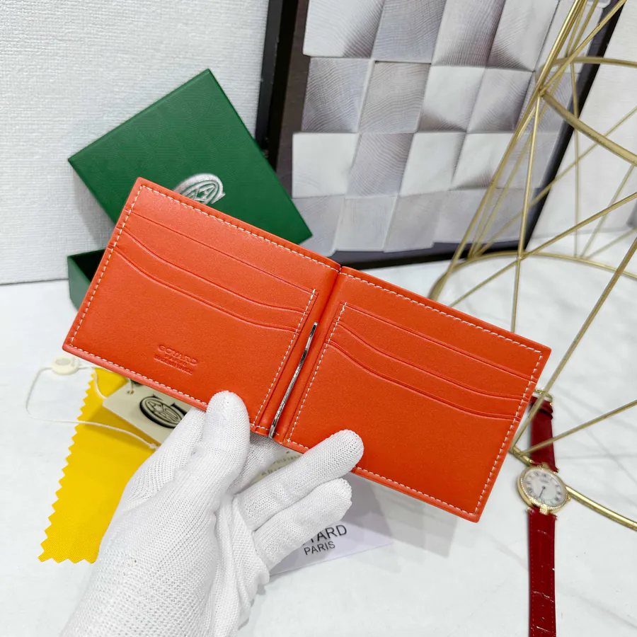 Goya Saint Thomas Wallet with Multiple Card Slots and Central Hinged Bill Compartment