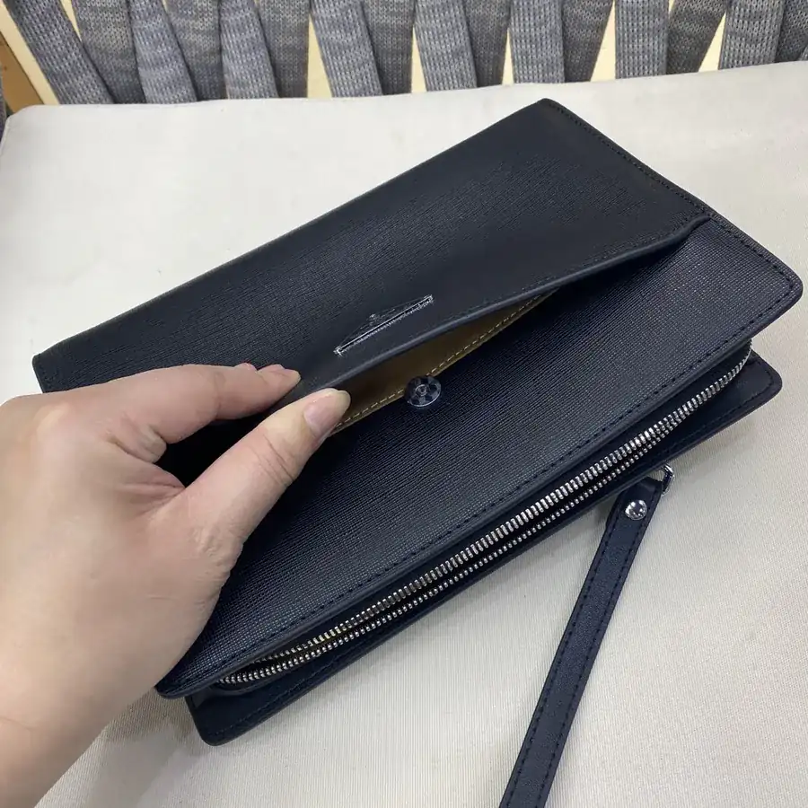 Top Original Men's Password Lock Wallet, Premium Leather