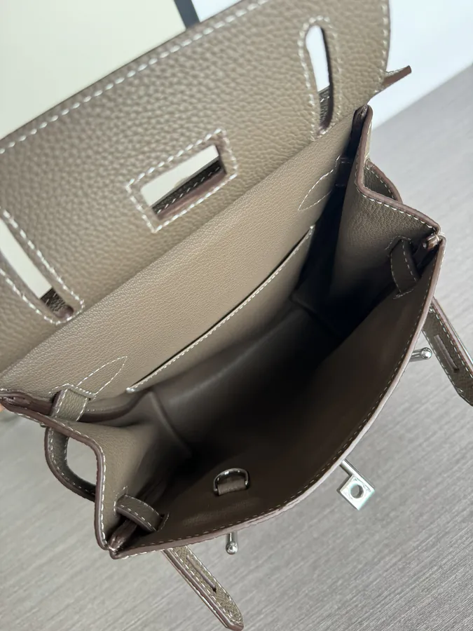 2024 New Style Hermes Full Steel Full Leather Chest Bag