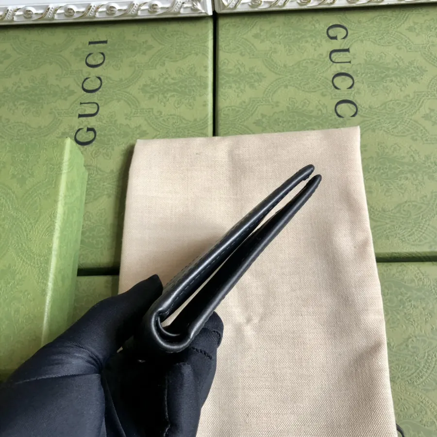 G Family Premium Bucket Bag with Grained Calfskin