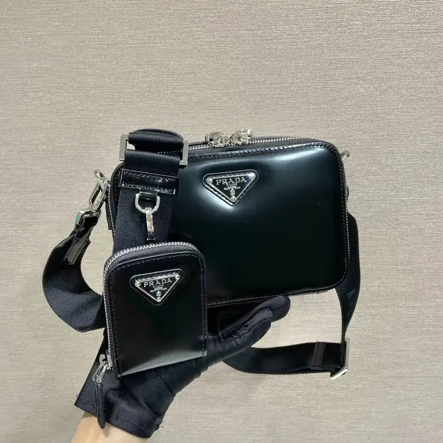 P400 New Brique Bag with Painted Leather