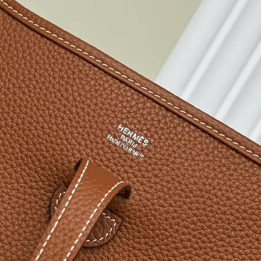 Original Hermes Clemence Evelyn Shoulder Bag 29cm Grained Calfskin
