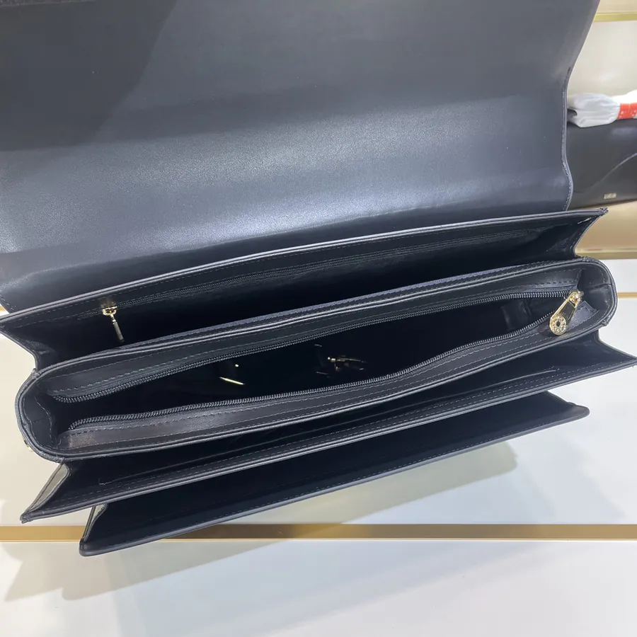 Mondaine New Collection: Premium Men's Briefcase with Grained Calfskin