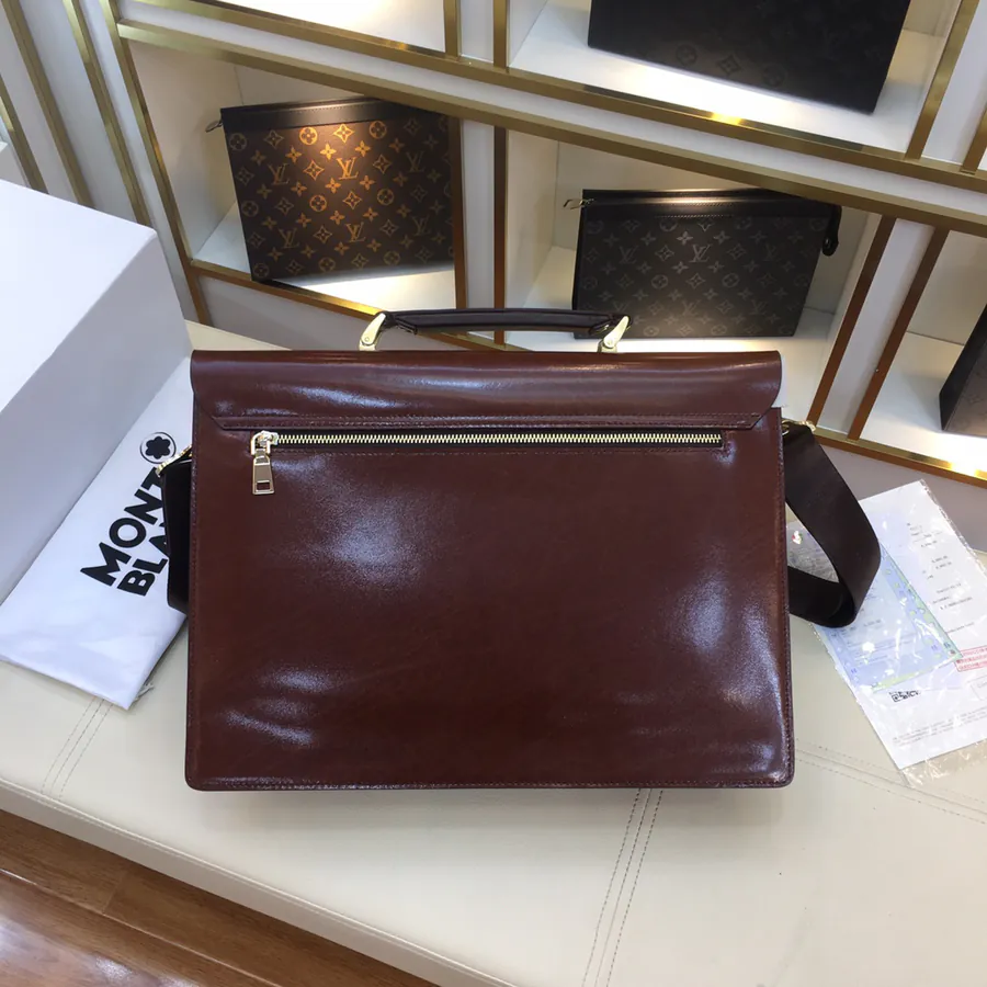 Mondaine Original New Design: Premium Men's Briefcase with Elegant Craftsmanship