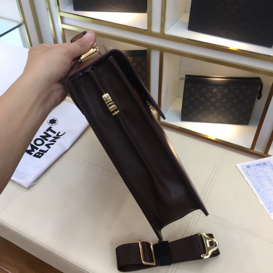 Mondaine Original New Design: Premium Men's Briefcase with Elegant Craftsmanship