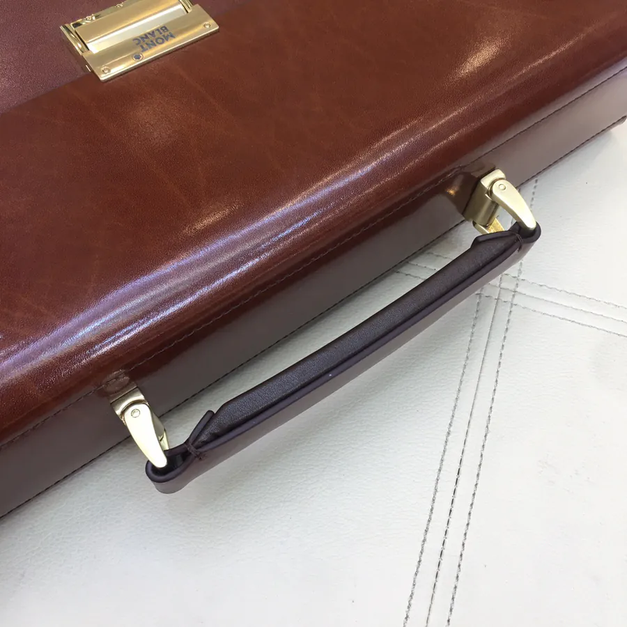 Mondaine Original New Design: Premium Men's Briefcase with Elegant Craftsmanship