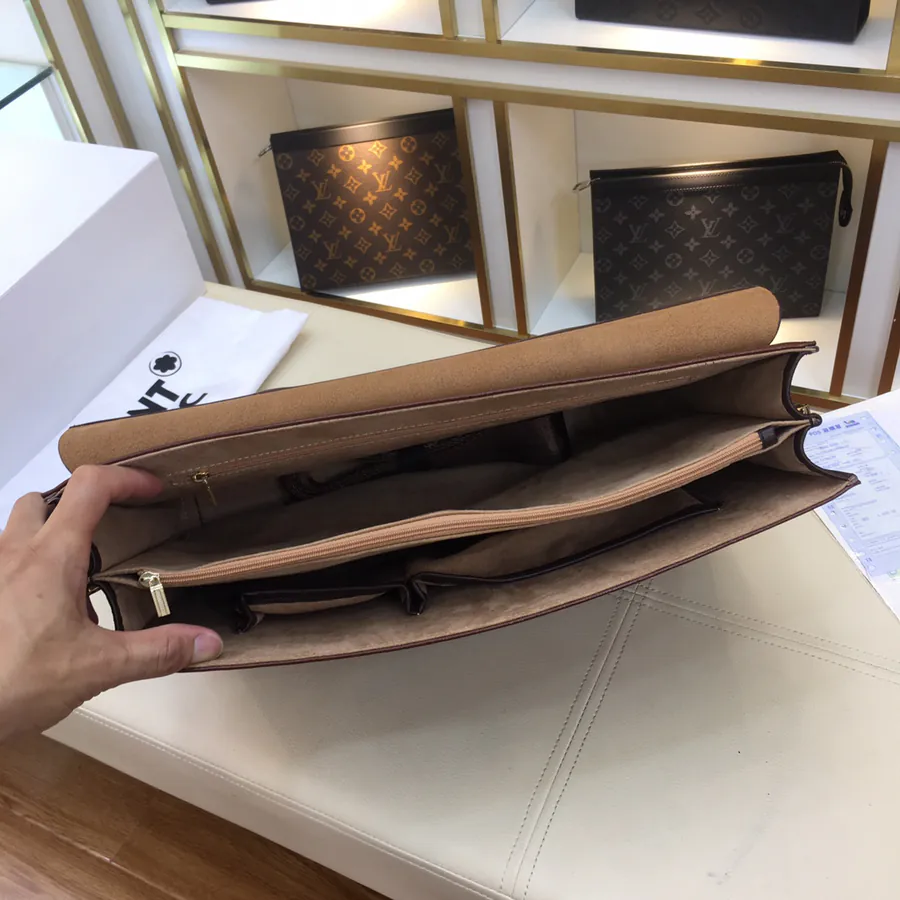 Mondaine Original New Design: Premium Men's Briefcase with Elegant Craftsmanship