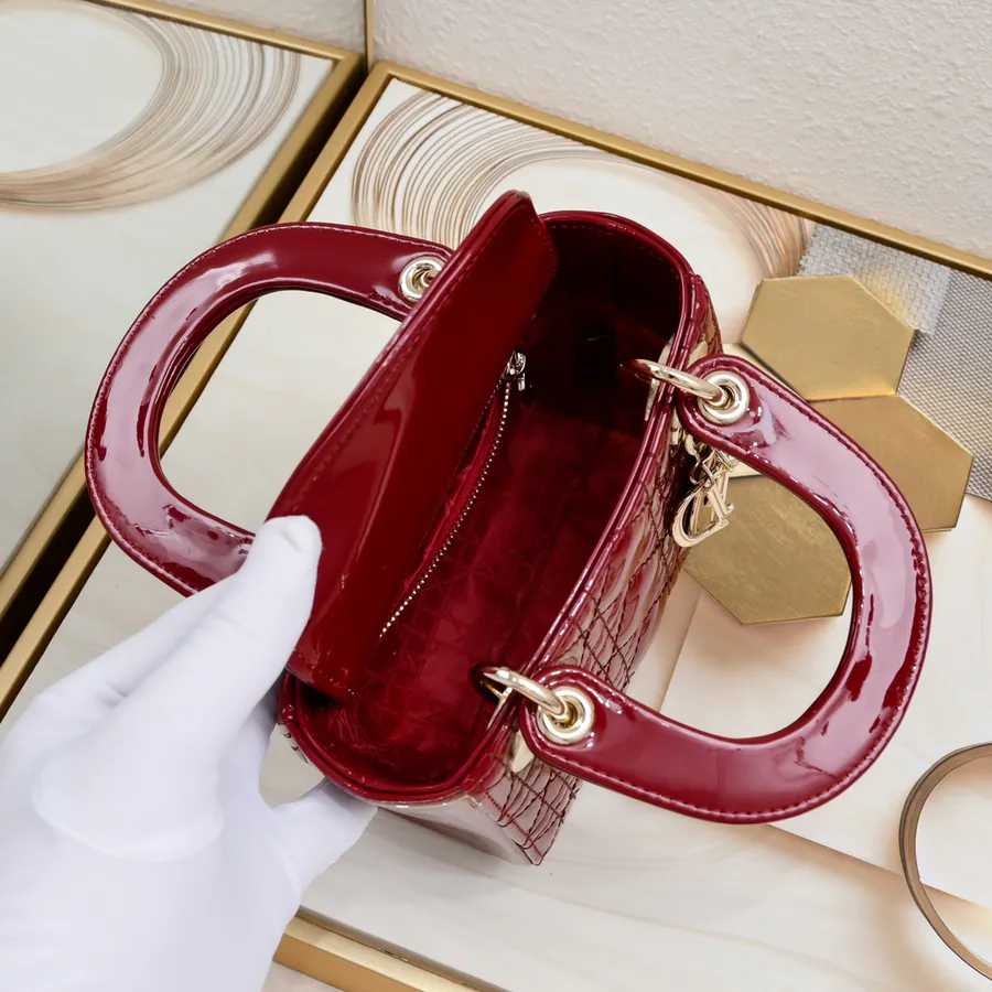 Mini Lady Classic Calfskin Wallet