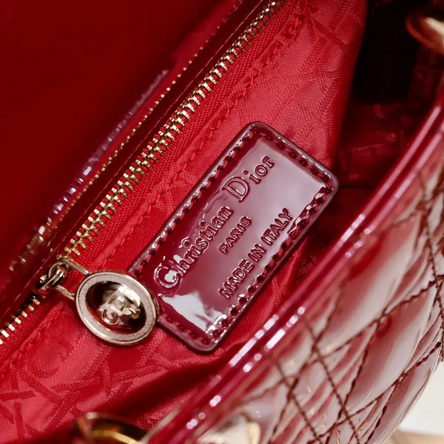 Mini Lady Classic Calfskin Wallet