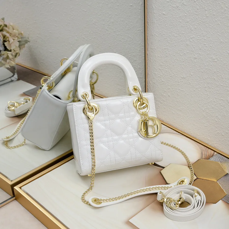 Mini Lady Classic Calfskin Clutch
