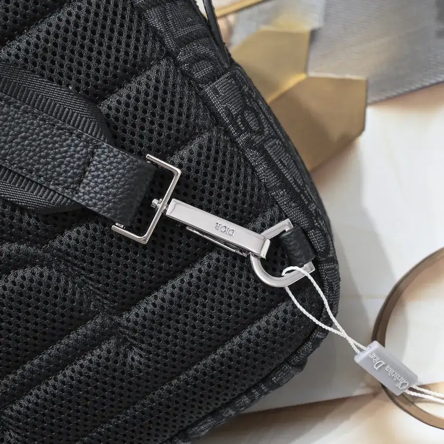 Rider Inspired Oblique Print Crossbody Bag