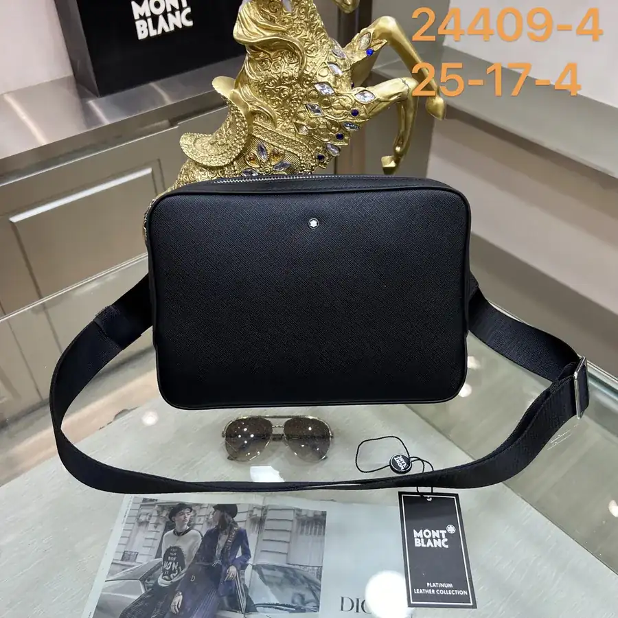 Montblanc Crossgrain Calfskin Briefcase