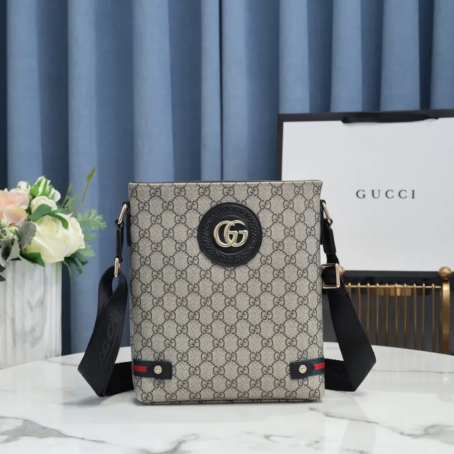 Gucci New Mens Crossbody Bag Premium Leather