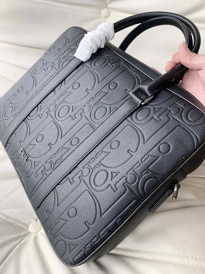 Dior New Men's Briefcase with Adjustable Strap