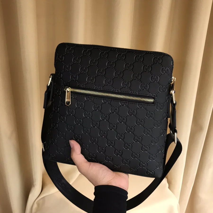 Gucci Men's Crossbody Bag Premium Leather, Stylish Design