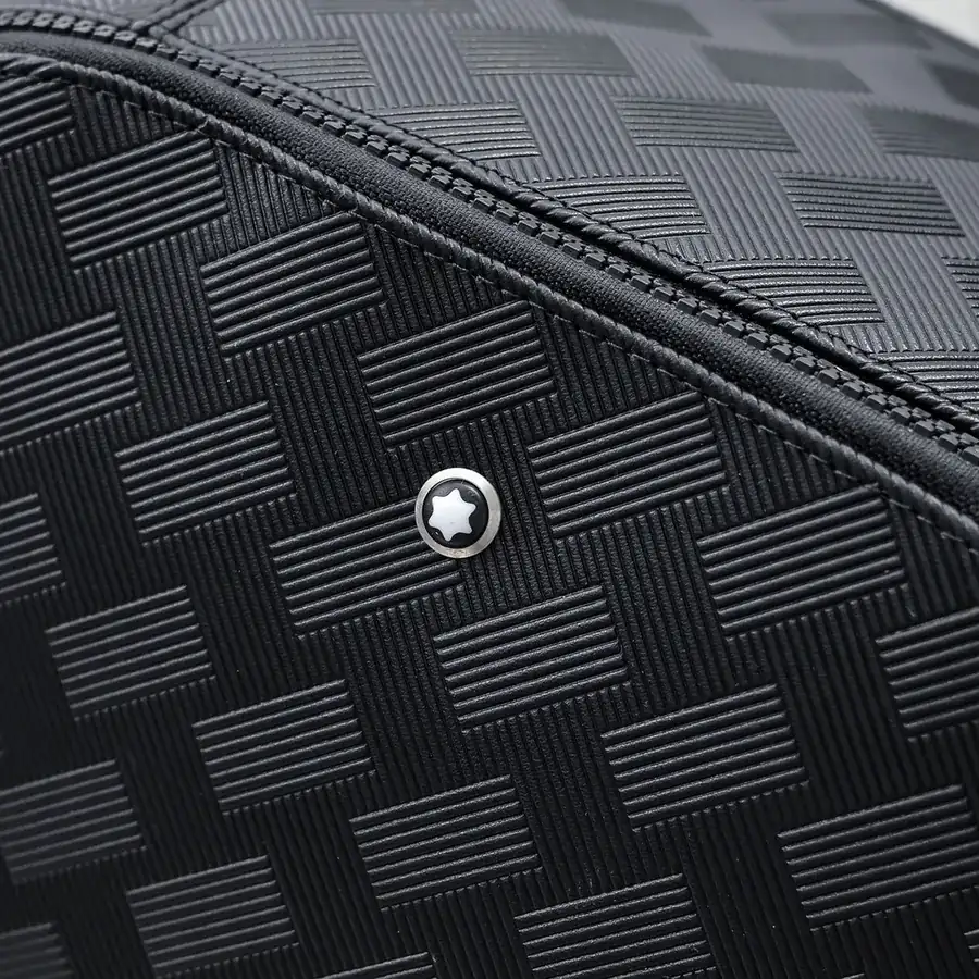 MONT BLANC Men's Backpack Premium Leather, Elegant Design