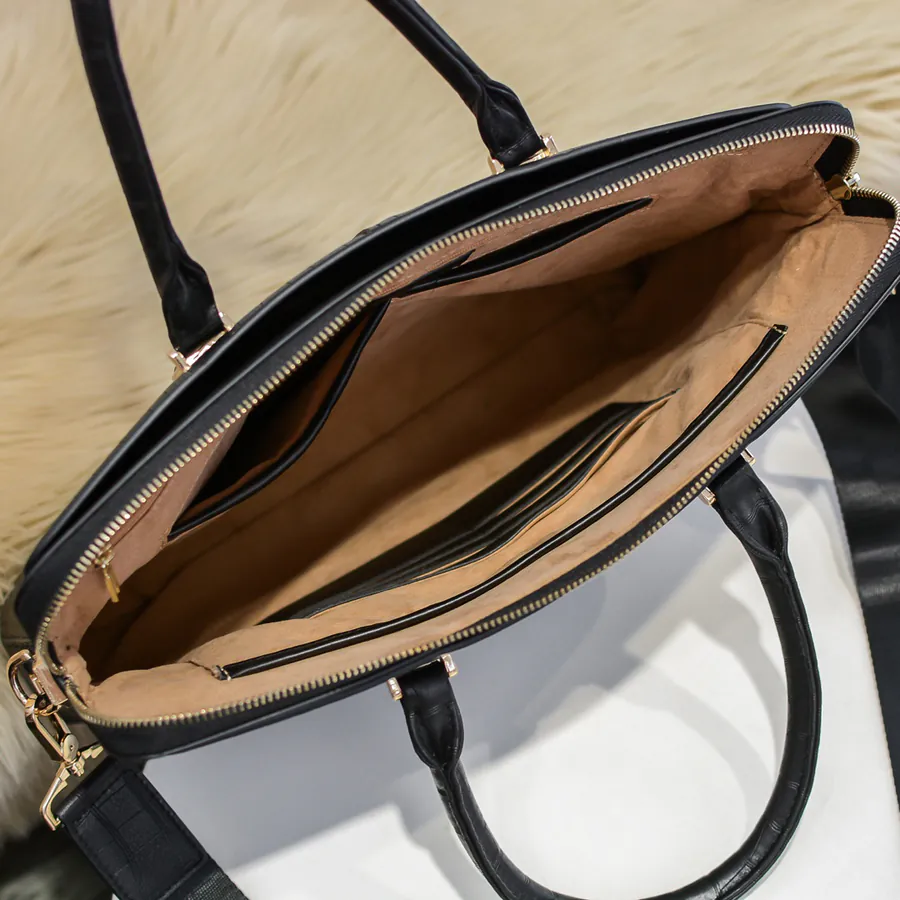Stefano Ricci Men's Latest Briefcase Premium Leather, Elegant Design