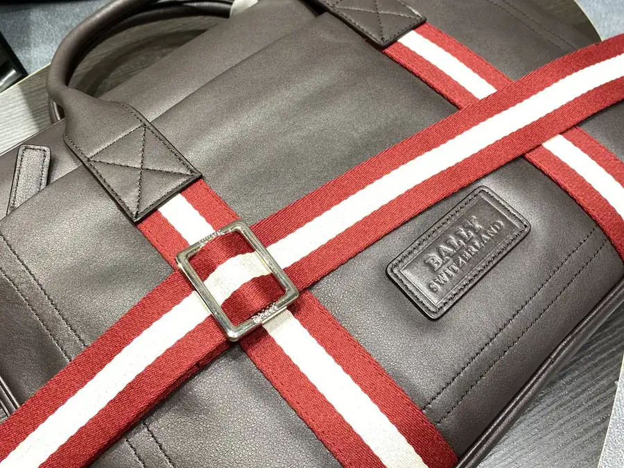 Men's Briefcase in Top Grain Leather with Custom Hardware and Zip Closure