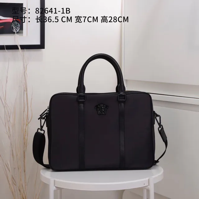 Vivienne Westwood Italy Leather Briefcase