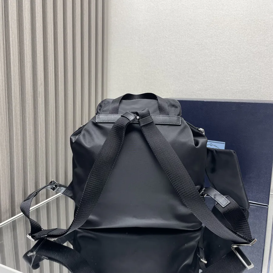 Premium Original 1BZ811 Lightweight Tote with Saffiano Leather Trim