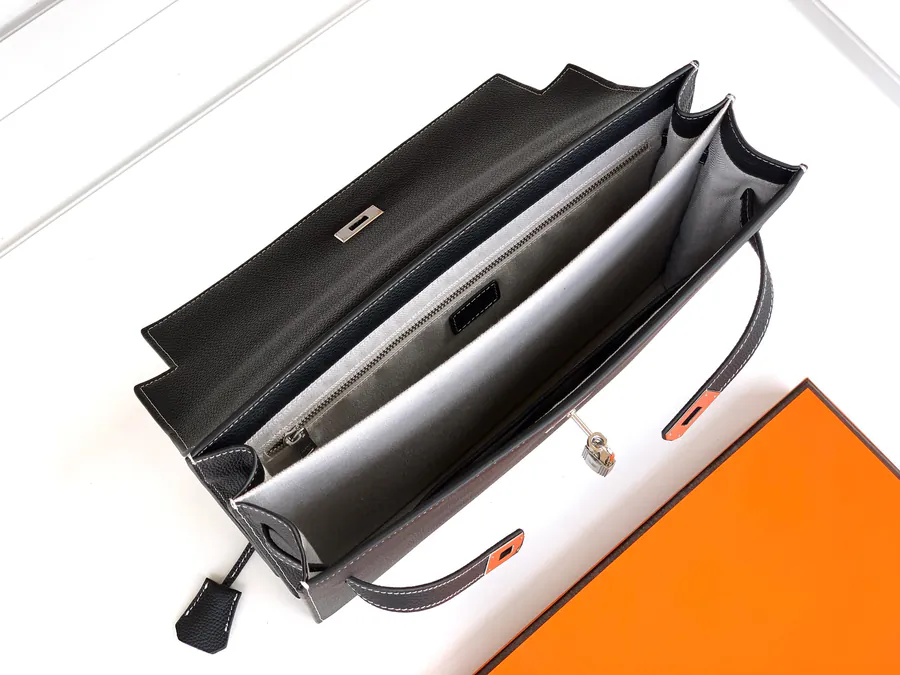 New Executive Briefcase 6093 1B Black