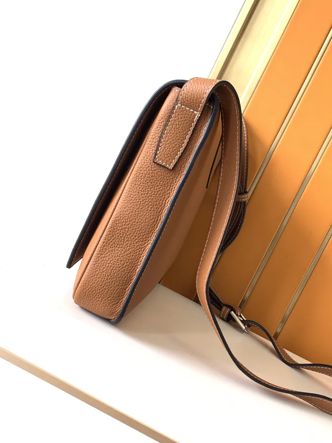 Black Premium Leather Crossbody Bag 82365 3