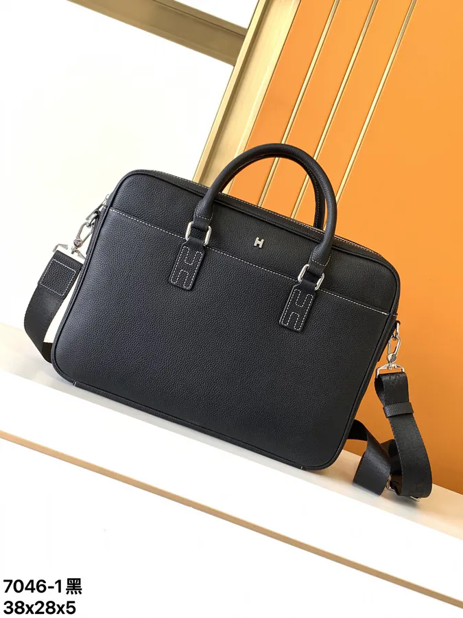 Ema Italian Top Grain Calfskin Briefcase