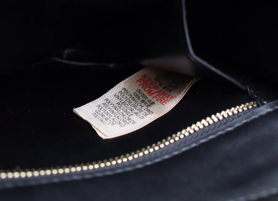 TB Exclusive Leather Strap Crossbody Bag with Lock Closure