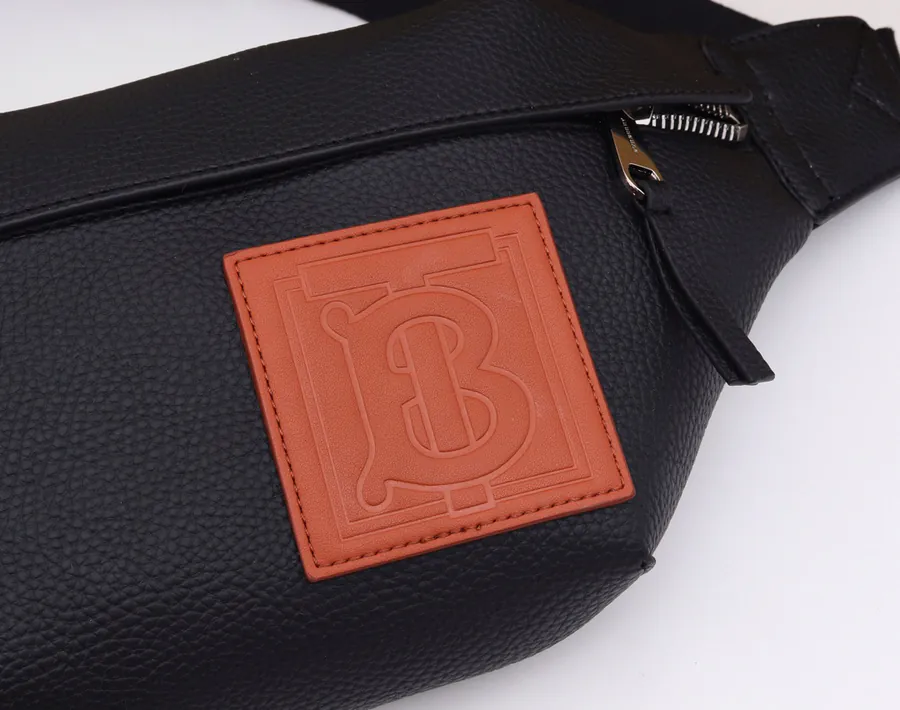 B Brand Upgraded Waist Bag with Brand Logo Embossing