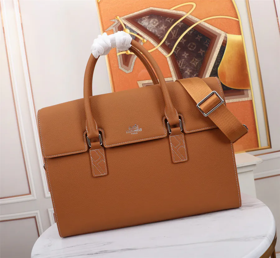 Hermès 2023 New Trendy Business Tote with Premium Calfskin