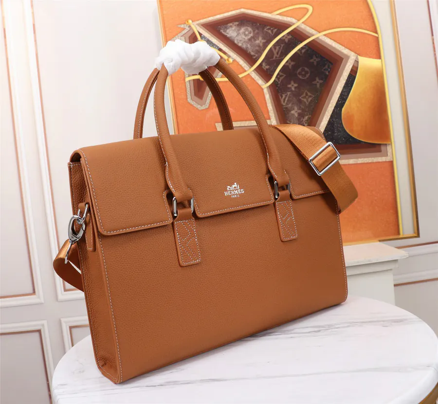 Hermès 2023 New Trendy Business Tote with Premium Calfskin