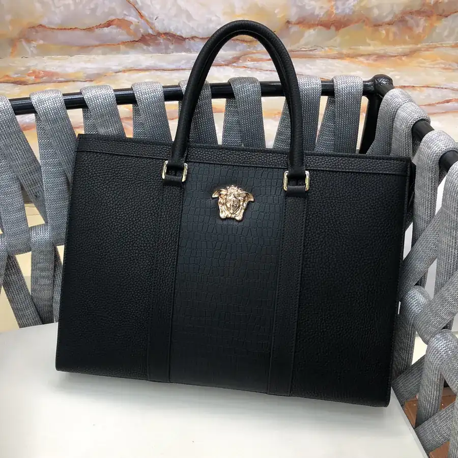 FANJIA Premium Leather & Velvet Tote