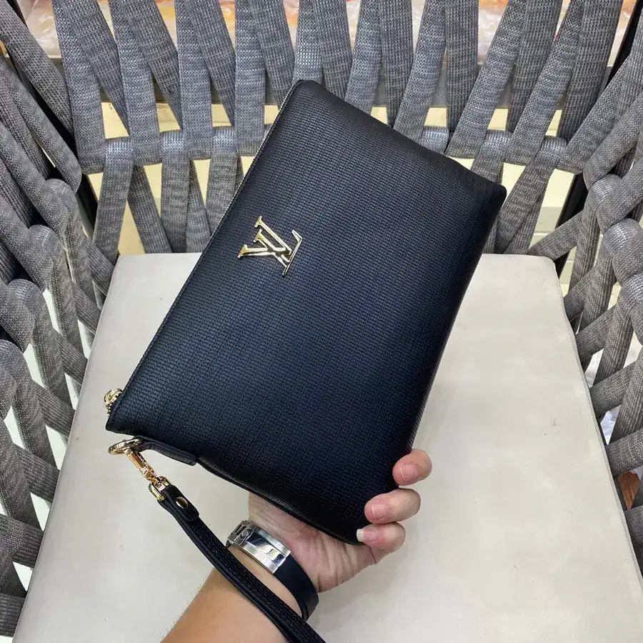 LV Premium Handbag Essential Everyday Bag, Black
