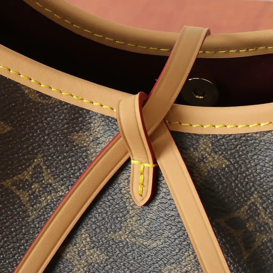 Monogram Canvas CarryAll Mini Handbag with Leather Trim