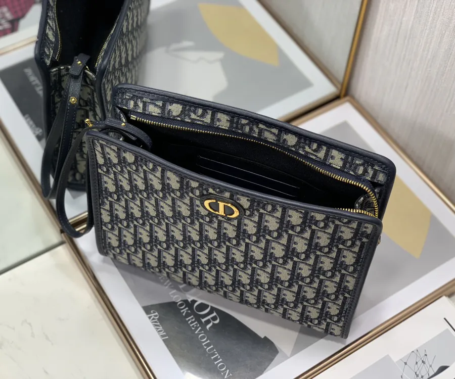 Di❤r Oblique Canvas Tote