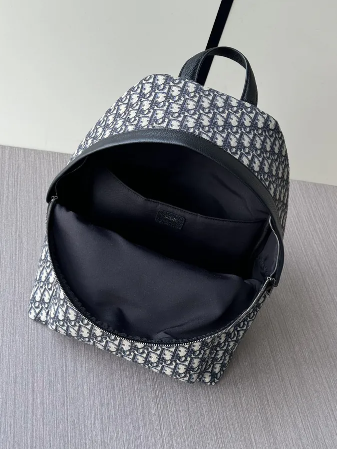 Dior Blue Flowers Double Shoulder Bag