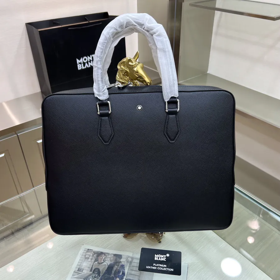 Montblanc International Bucket Bag Slim and Stylish Business Accessory