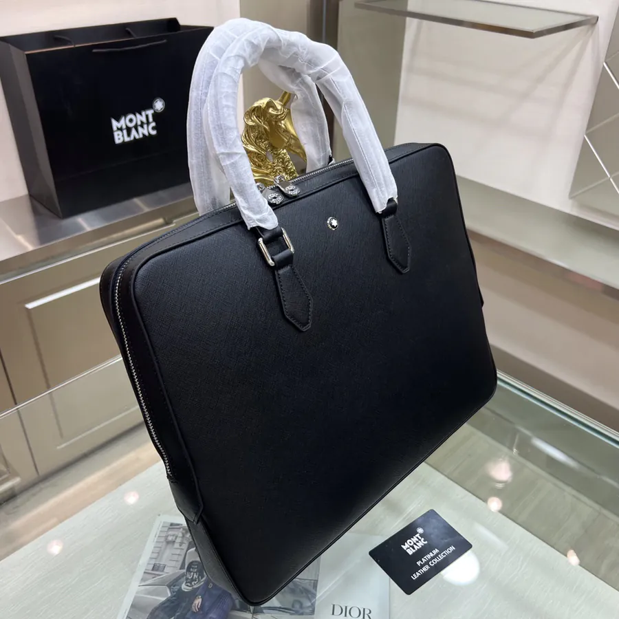 Montblanc International Bucket Bag Slim and Stylish Business Accessory